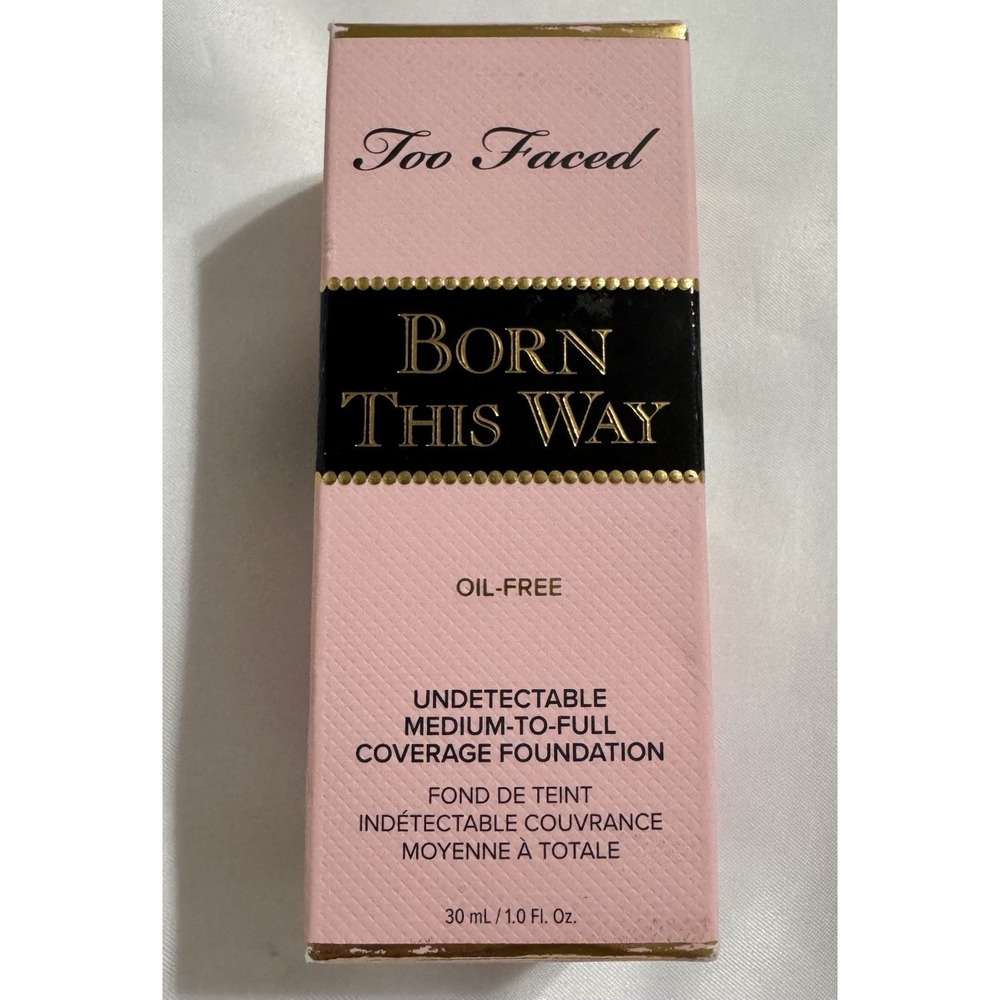 Too‎ Faced Born This Way Matte Oil Free Foundation. Color - Sable. 1oz NIB